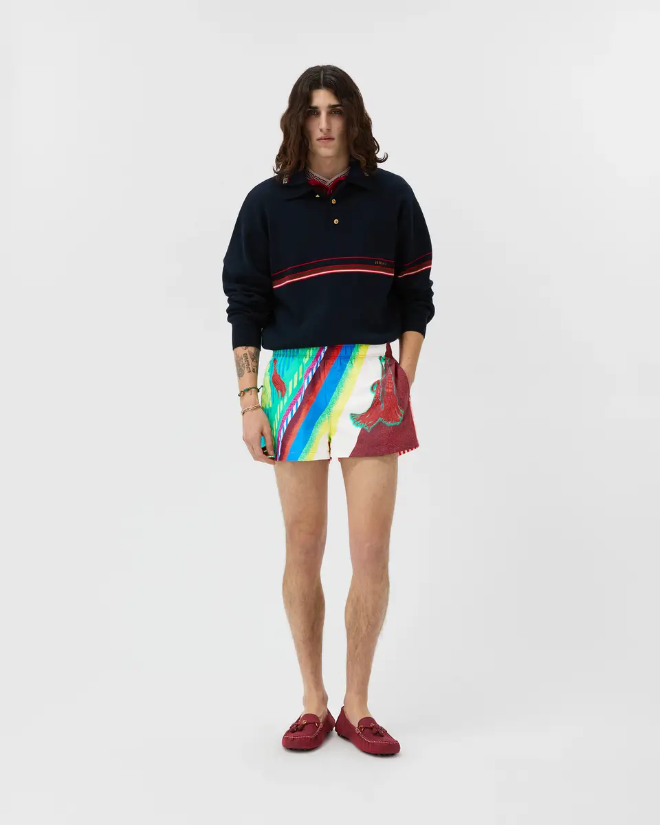 Versace Printed Swim Shorts | Thumbnail 2