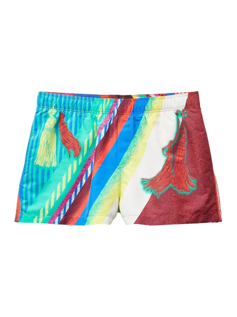 Versace Printed Swim Shorts