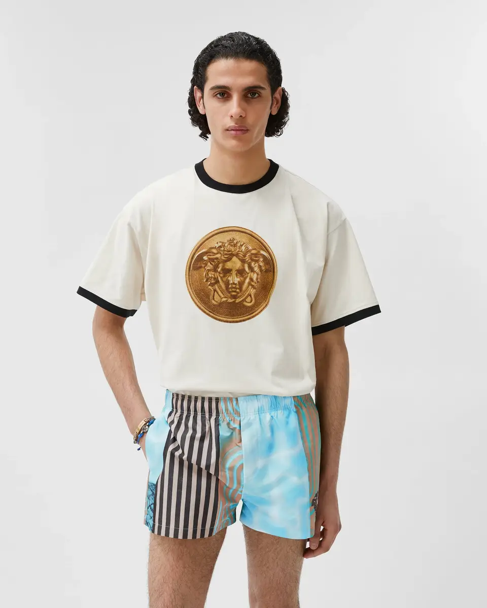 Versace Printed Swim Shorts | Thumbnail 2