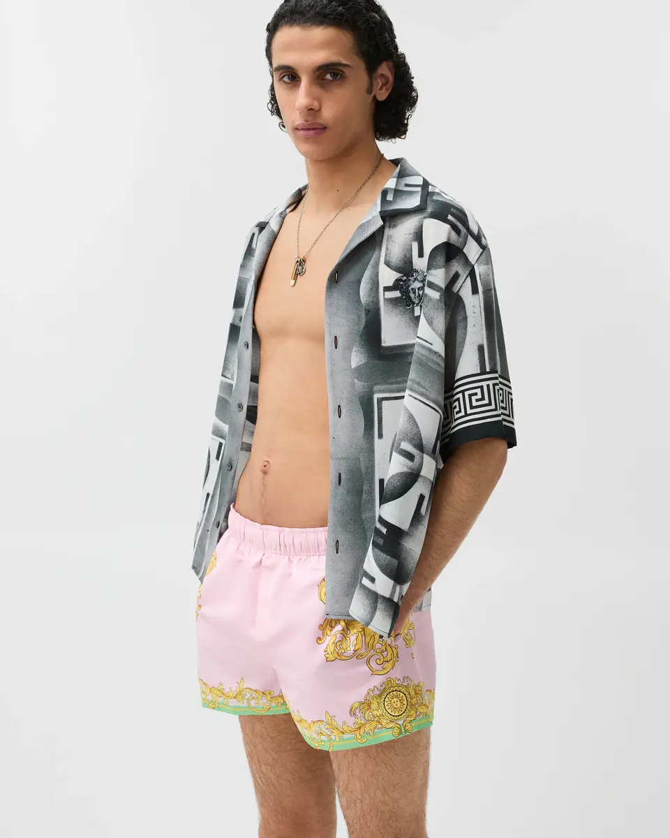 Versace Printed Swim Shorts | Thumbnail 2
