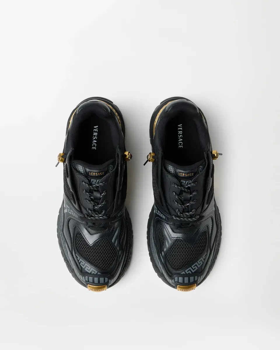 Versace Icaro Leather Sneakers | Thumbnail 2