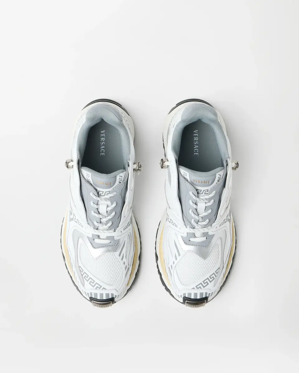 Versace Icaro Leather Sneakers | Thumbnail 2 Versace Icaro Leather Sneakers | Thumbnail 2