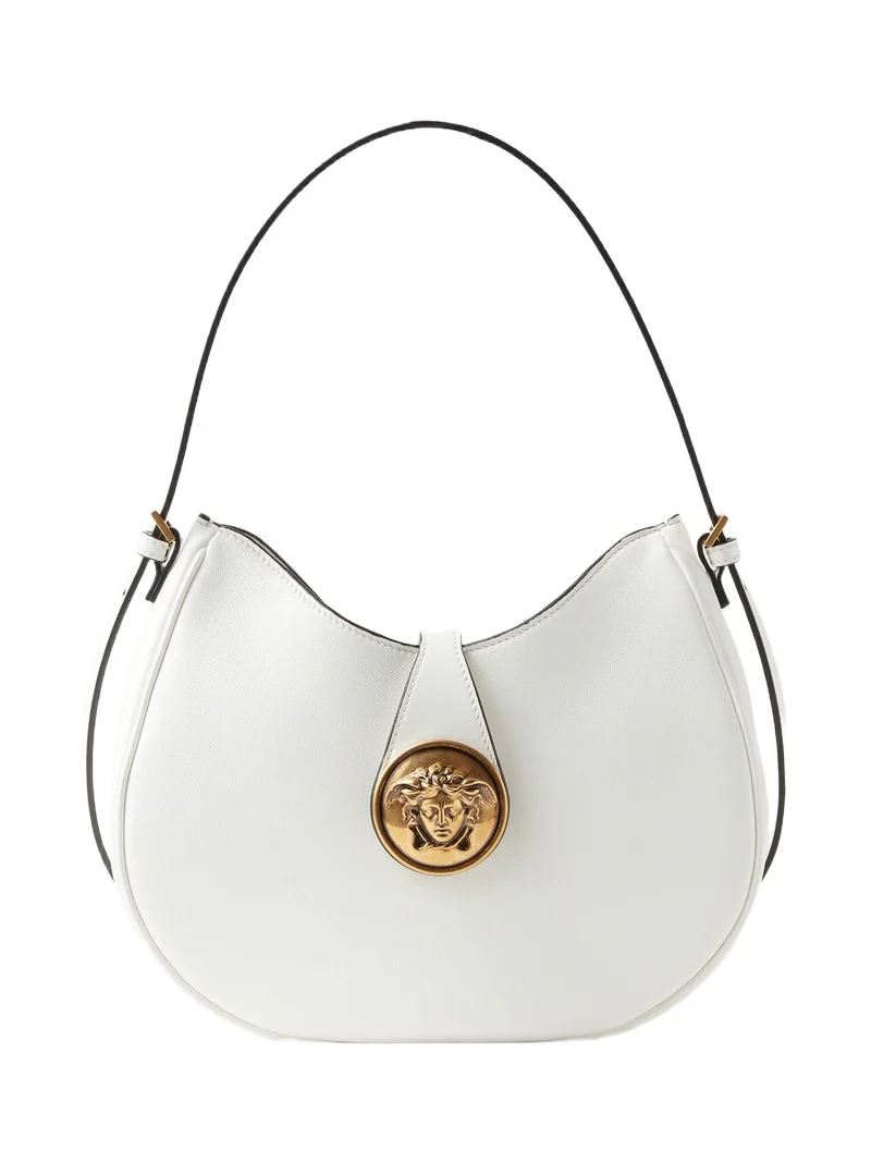 Versace Emblème Nappa Hobo Bag