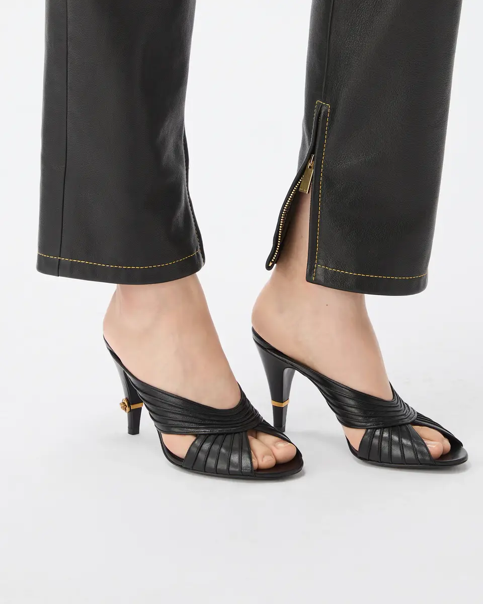Versace Gianni Nappa Mules 90 mm | Thumbnail 2 Versace Gianni Nappa Mules 90 mm | Thumbnail 2