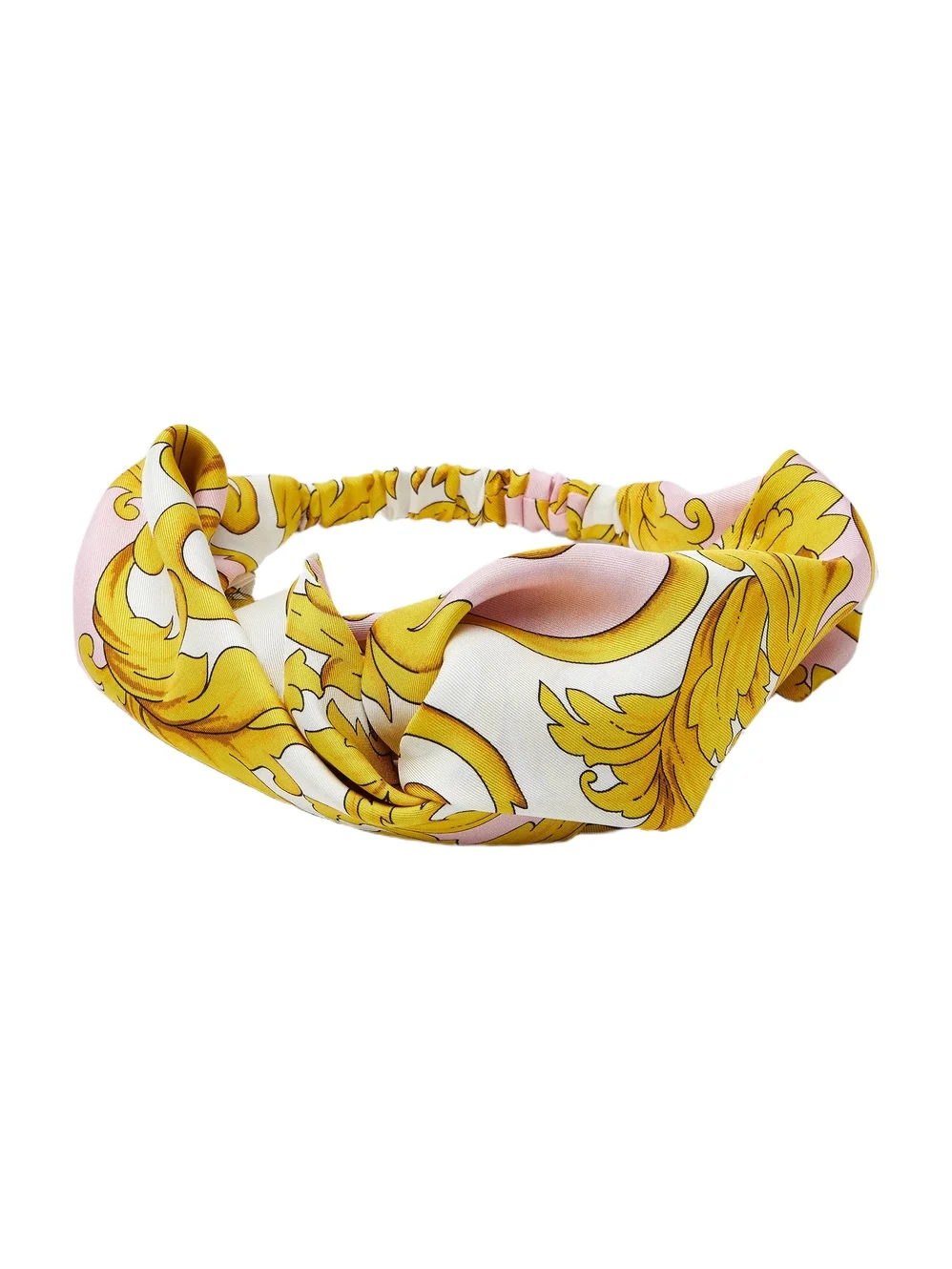 Versace Printed Silk Twill Headband