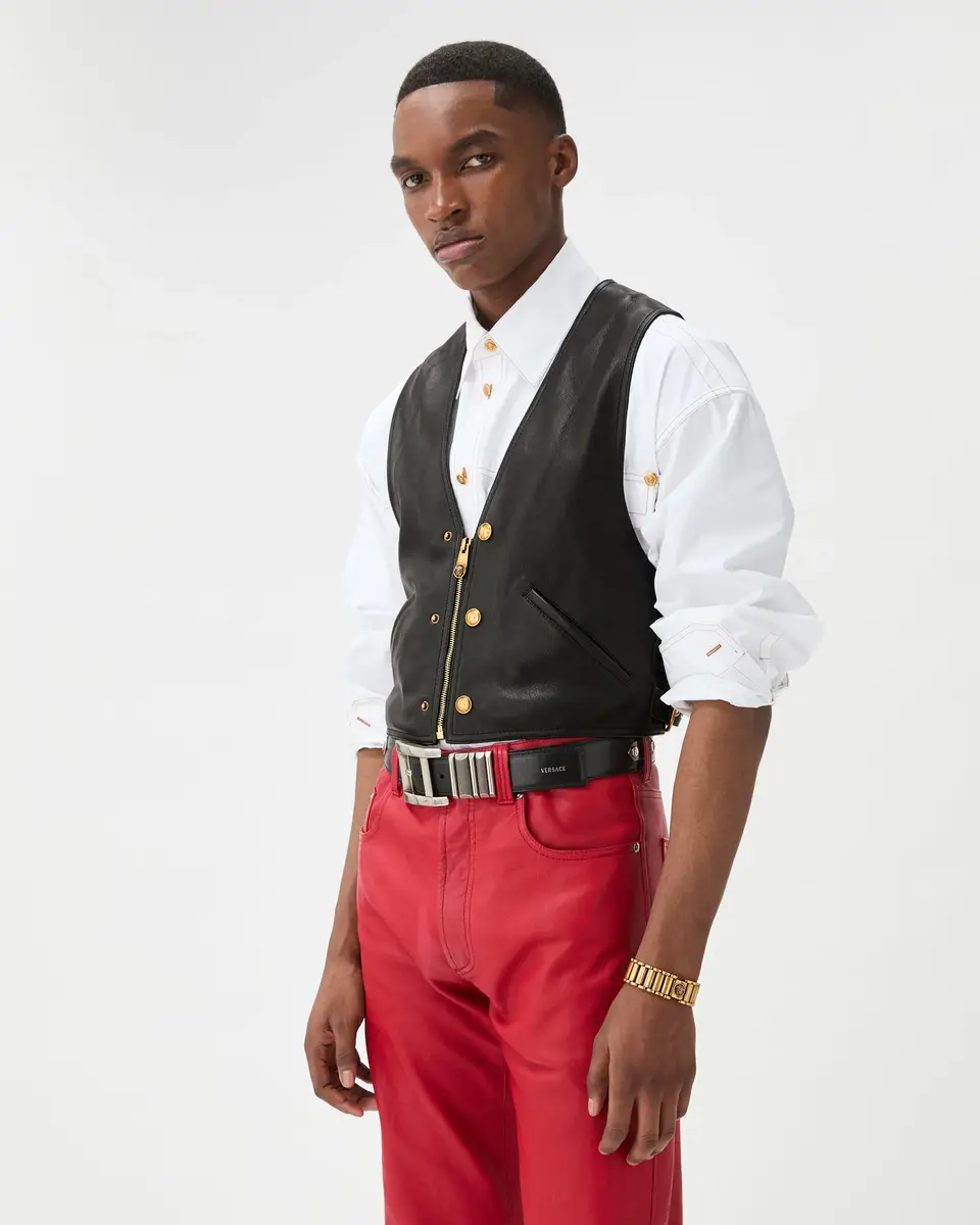 Versace Nappa Vest | Thumbnail 2 Versace Nappa Vest | Thumbnail 2