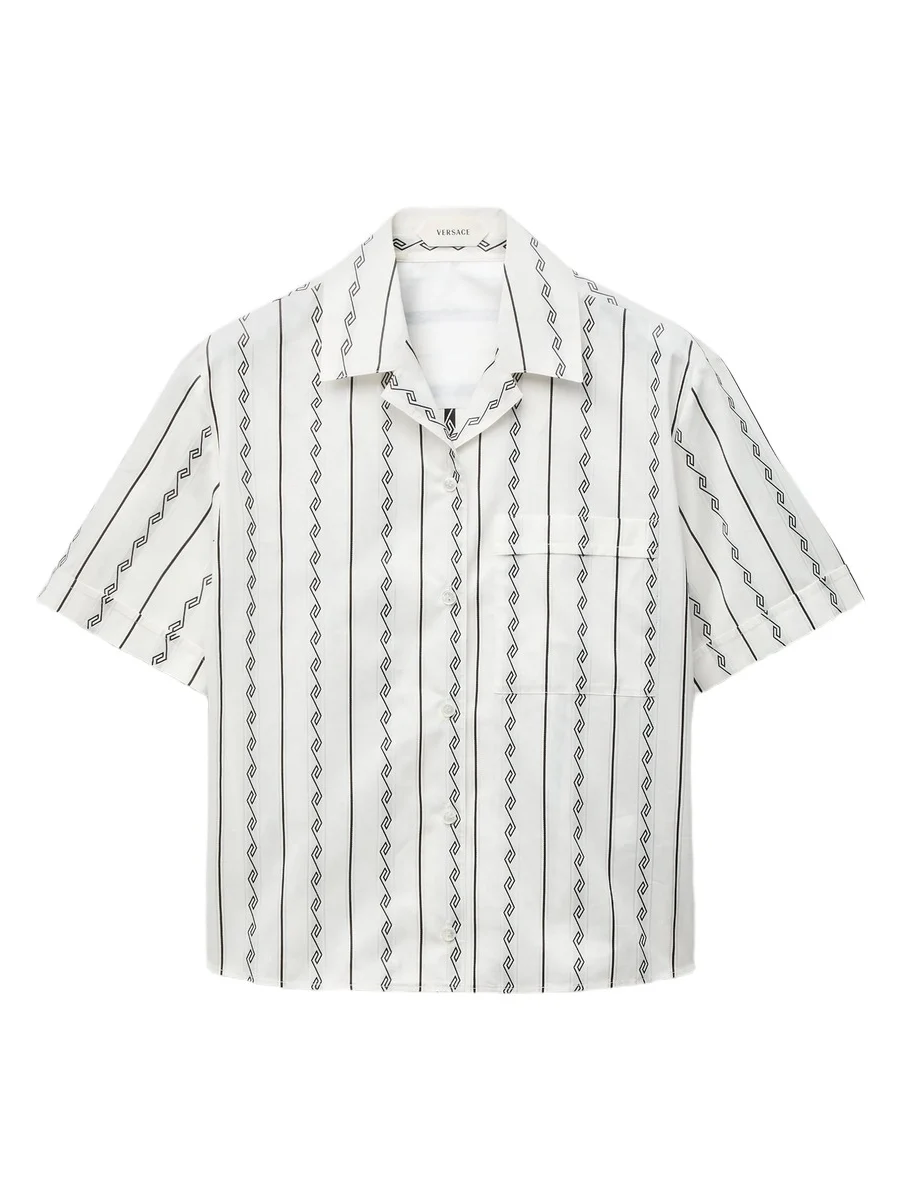 Jacquard Cotton-Silk Shirt Jacquard Cotton-Silk Shirt