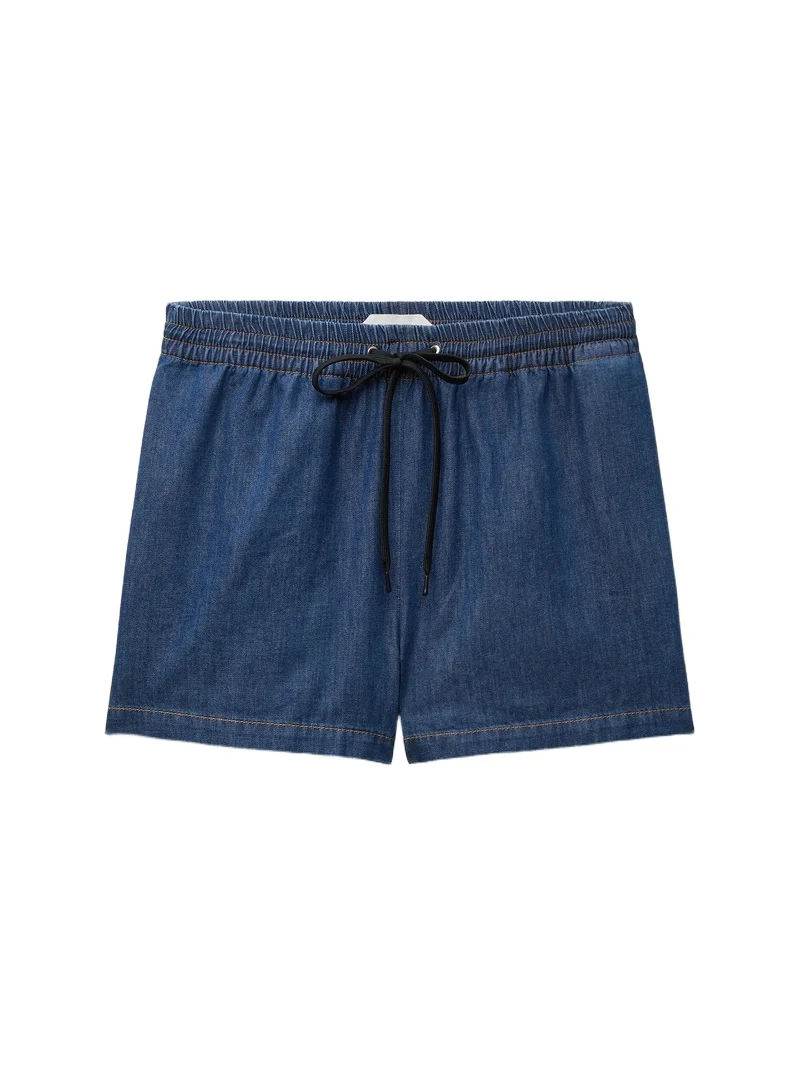 Chambray Denim Shorts Chambray Denim Shorts
