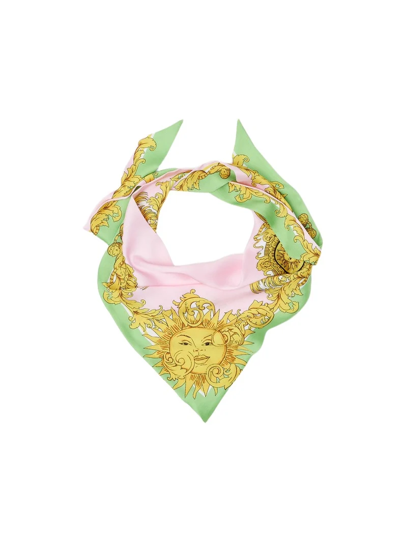 Versace Printed Twill Bandana