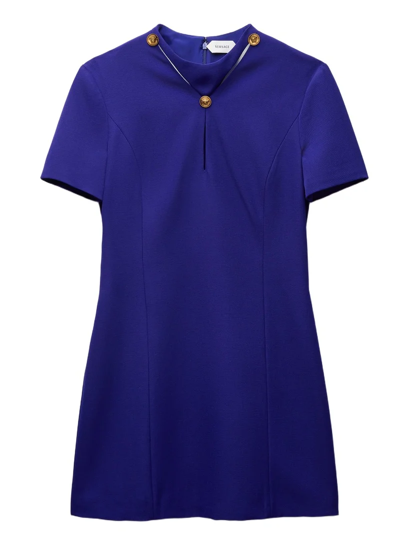 Grain de Poudre Wool Mini Dress Grain de Poudre Wool Mini Dress
