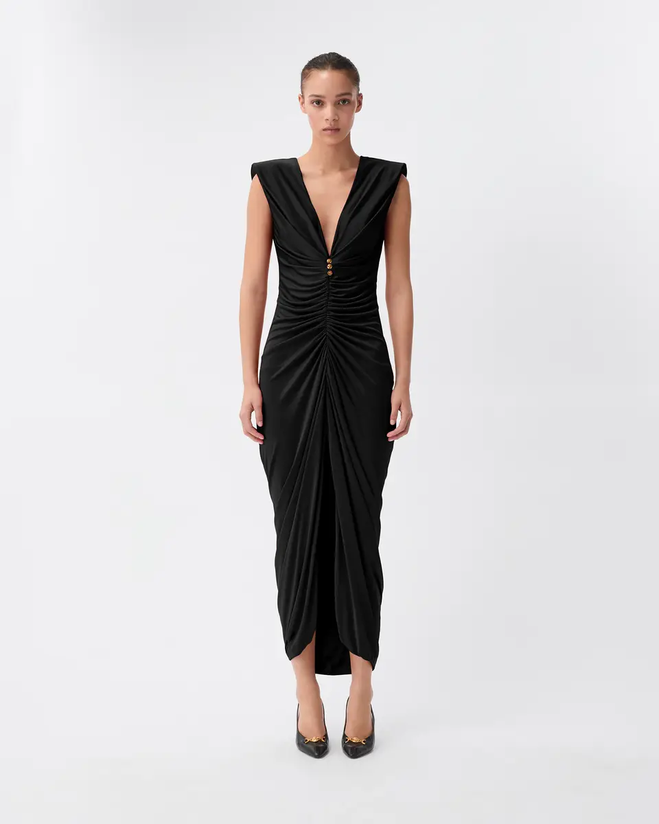 Versace Viscose-Jersey Gown | Thumbnail 2 Versace Viscose-Jersey Gown | Thumbnail 2