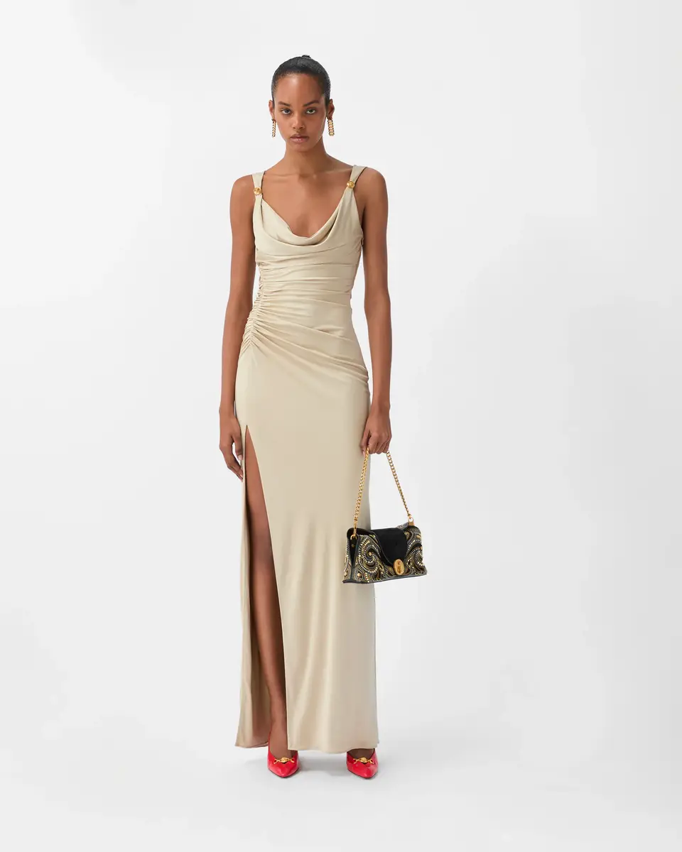 Versace Viscose-Jersey Gown | Thumbnail 2 Versace Viscose-Jersey Gown | Thumbnail 2