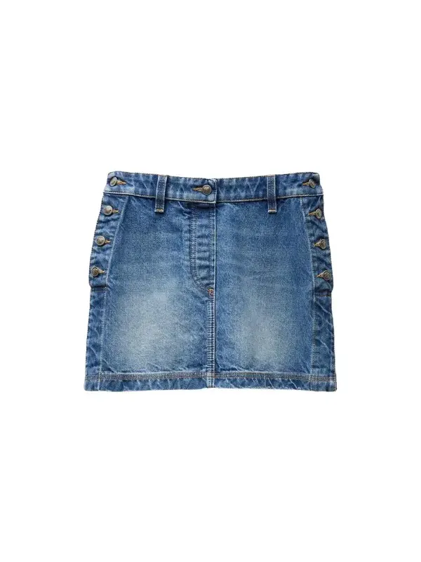 Versace Denim Mini Skirt