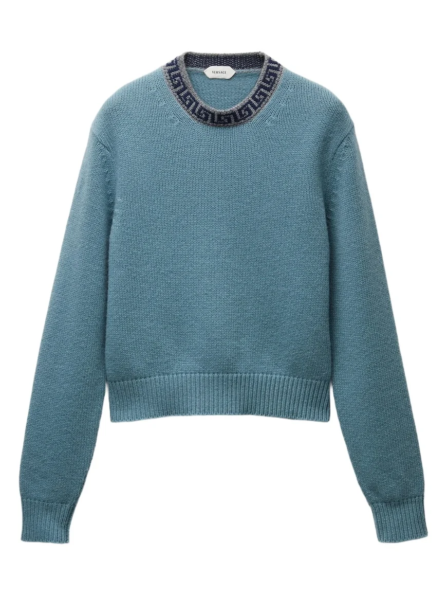 Crewneck Wool & Cashmere Sweater