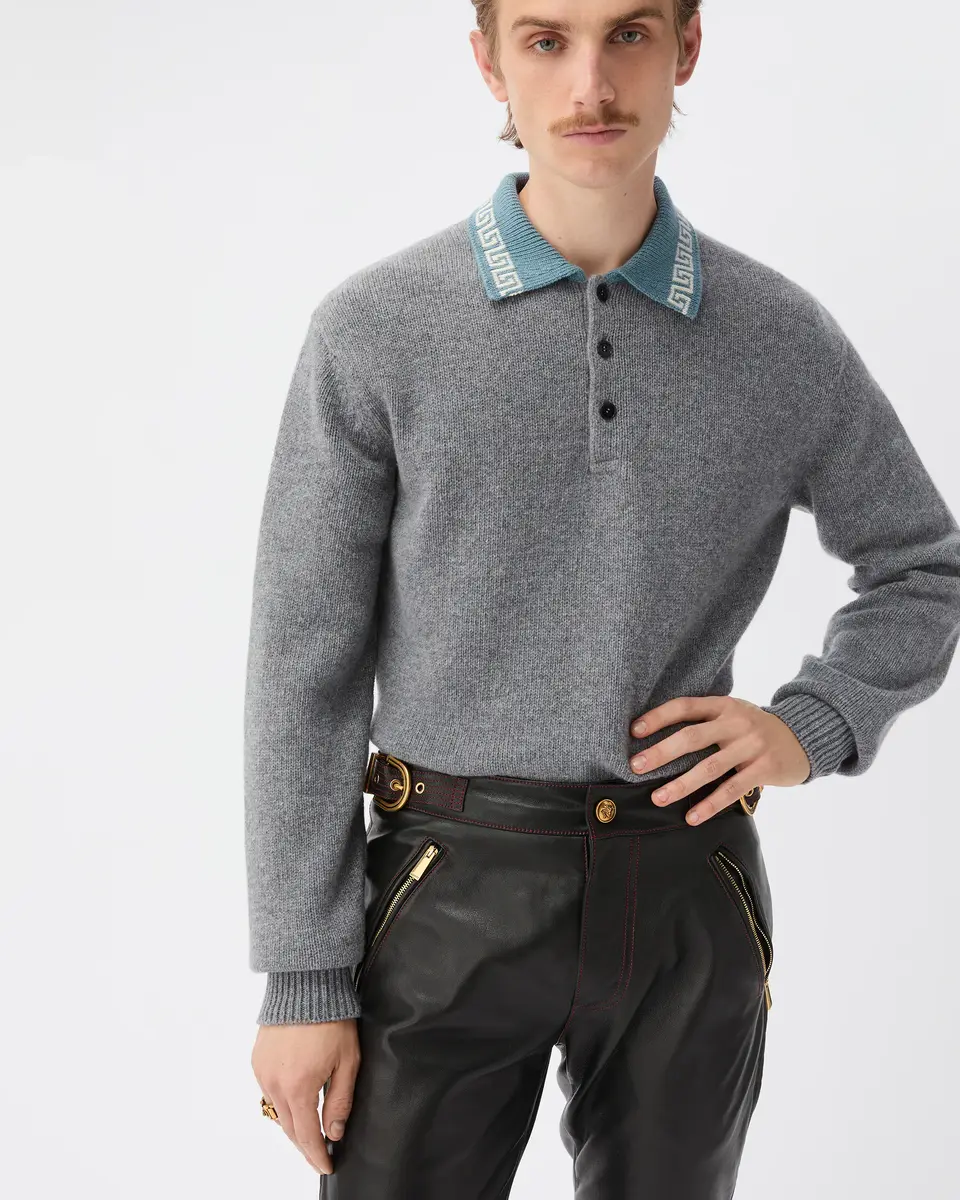 Versace Wool & Cashmere Knit Sweater | Thumbnail 2 Versace Wool & Cashmere Knit Sweater | Thumbnail 2
