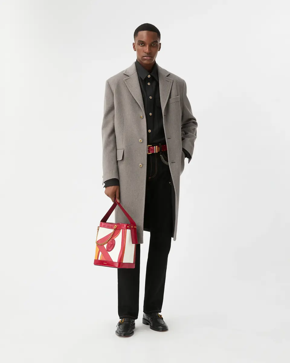 Versace Cashmere Coat | Thumbnail 2