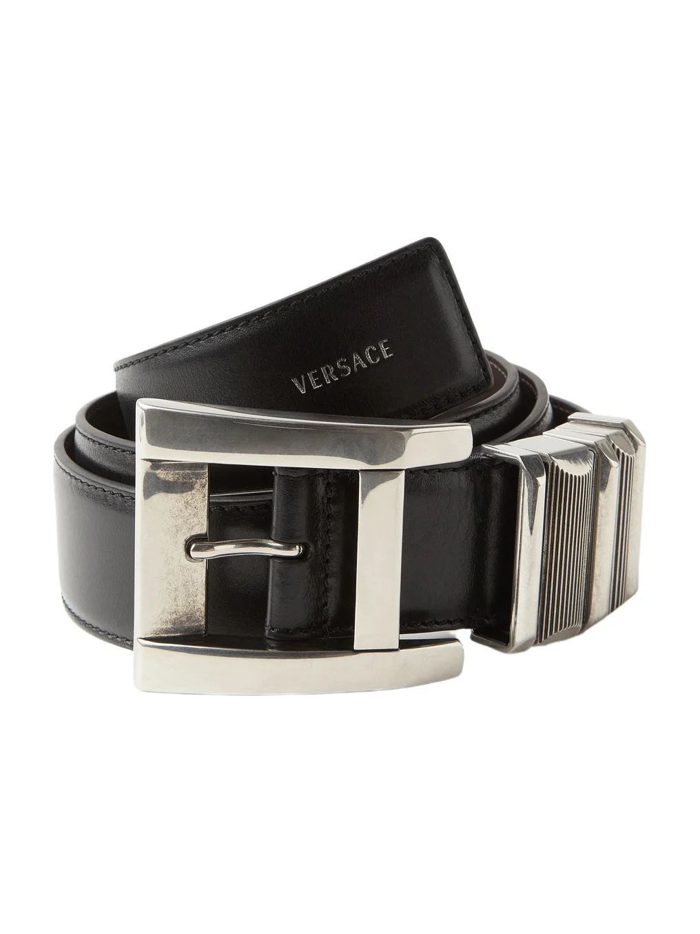 Versace Leather Belt 4 cm