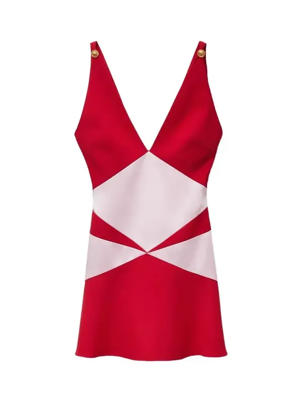 Envers-Satin Mini Dress