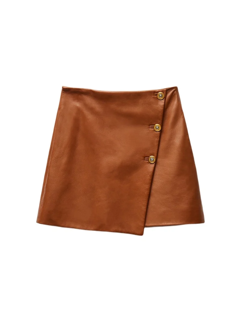 Versace Nappa Plongé Mini Skirt