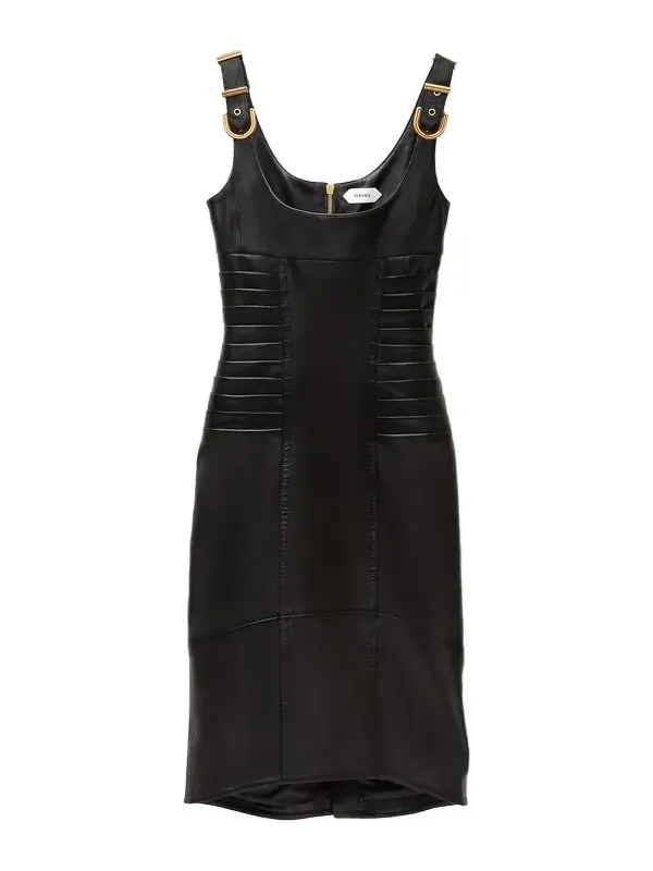 Nappa Midi Dress