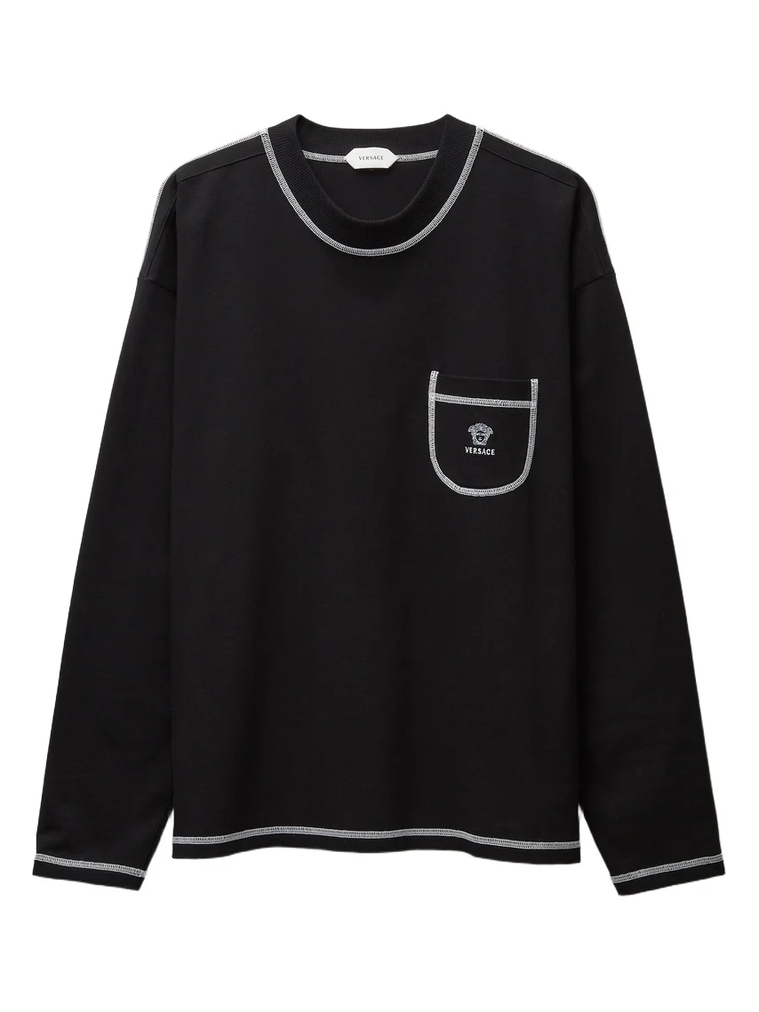 Embroidered-Logo Stretch Cotton Jersey T-shirt Embroidered-Logo Stretch Cotton Jersey T-shirt