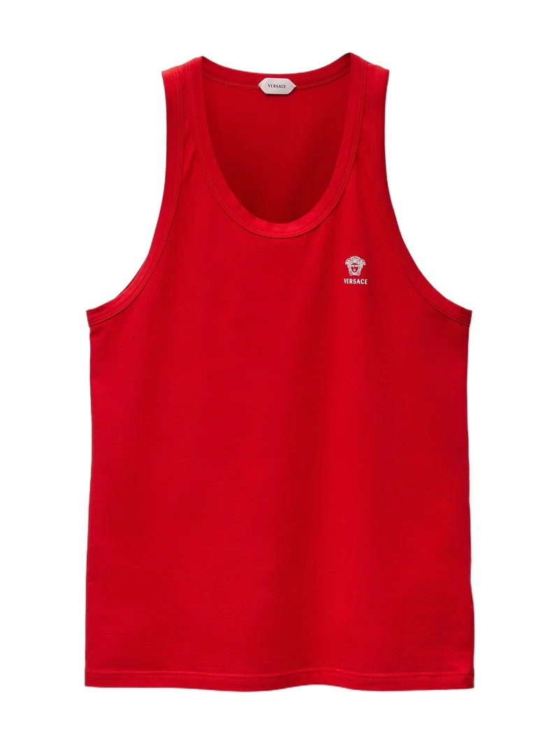 Versace Cotton-Jersey Tank Top