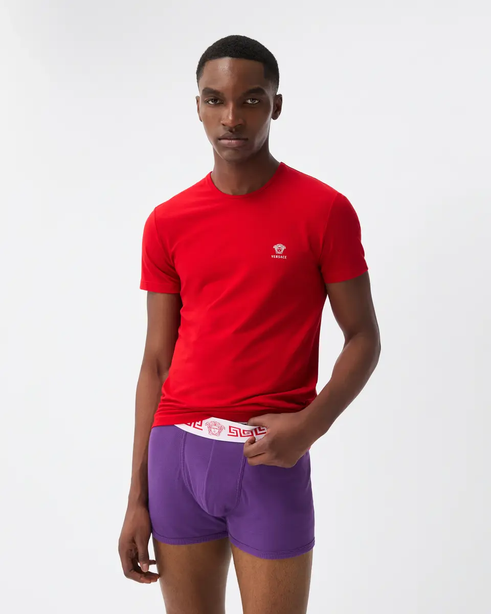 Versace Cotton-Jersey T-Shirt | Thumbnail 2 Versace Cotton-Jersey T-Shirt | Thumbnail 2