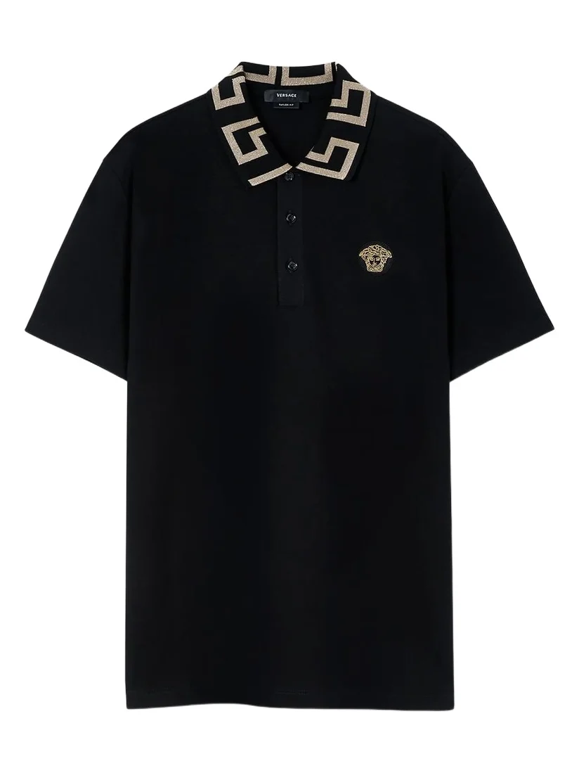 Embroidered Cotton Piqué Polo