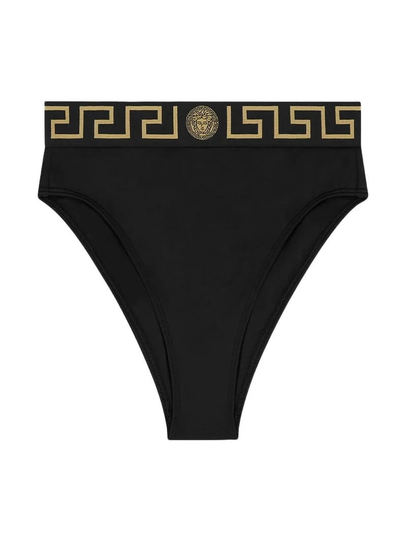 Versace High Waist Bikini Bottoms