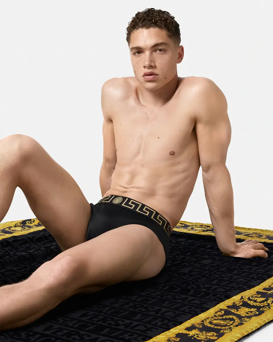 Versace Nylon-Blend Swim Briefs | Thumbnail 2