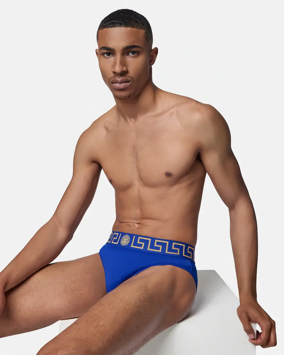 Versace Nylon-Blend Swim Briefs | Thumbnail 2 Versace Nylon-Blend Swim Briefs | Thumbnail 2