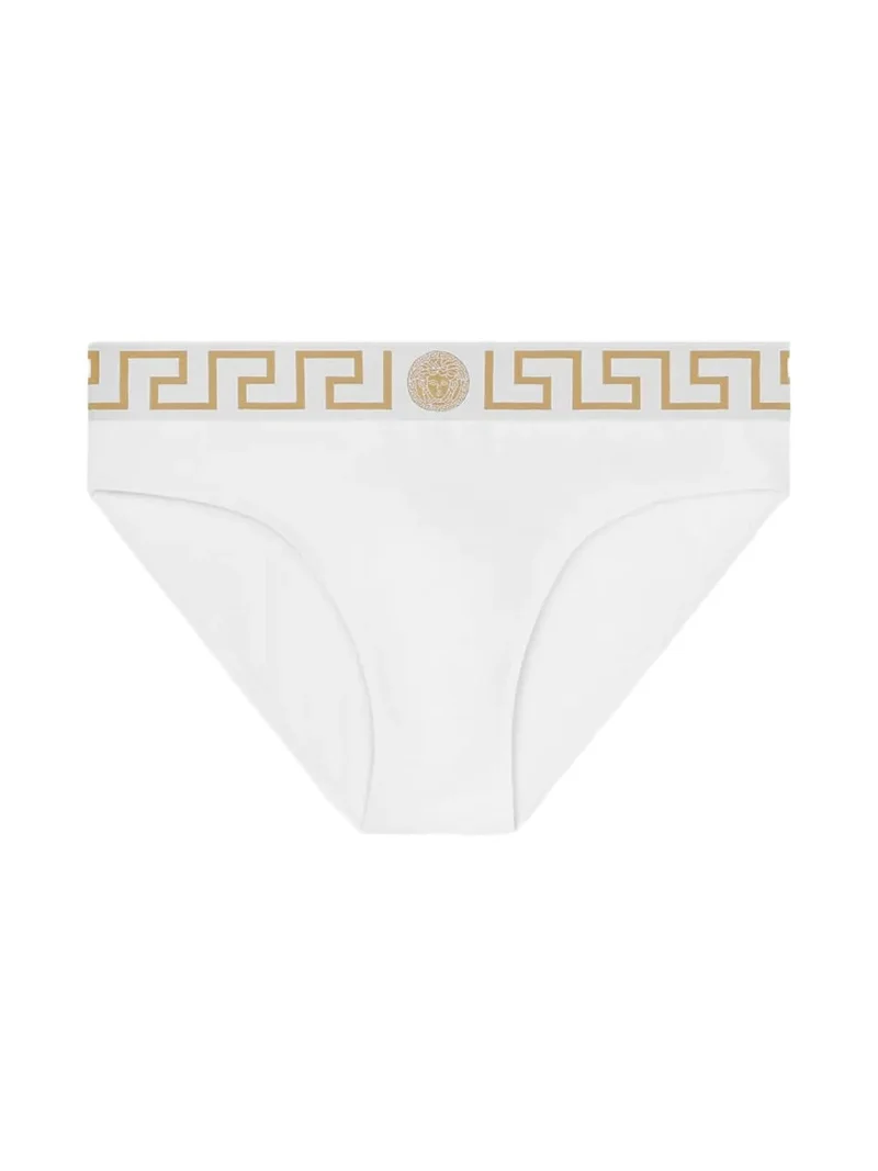 Versace Nylon-Blend Swim Briefs