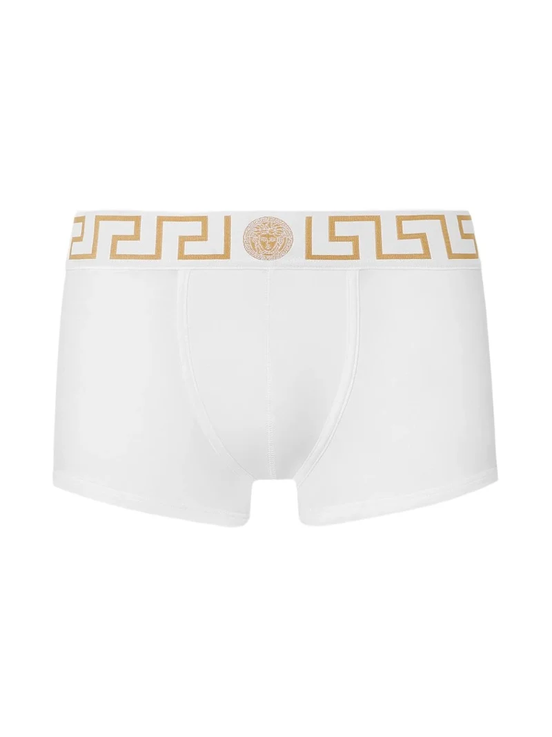 Versace Cotton-Jersey Trunks