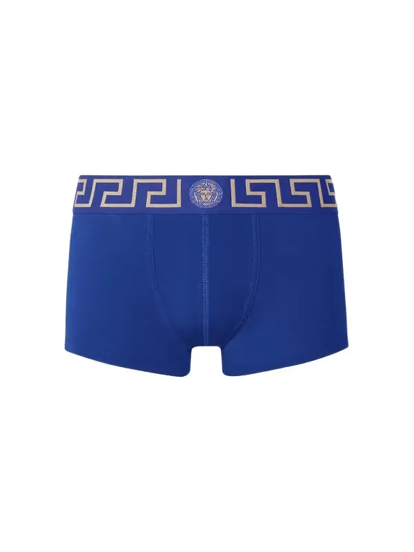 Versace Cotton-Jersey Trunks