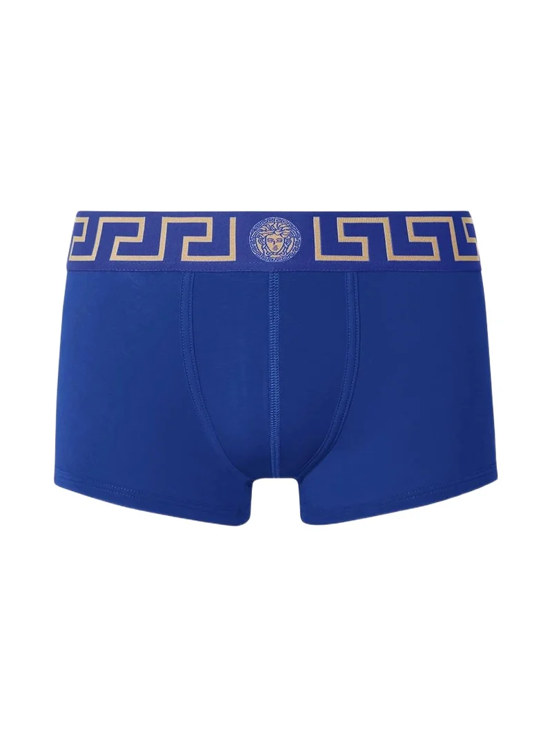 Versace Cotton-Jersey Trunks