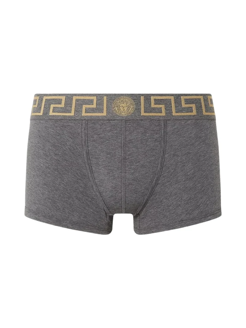 Versace Cotton-Jersey Trunks