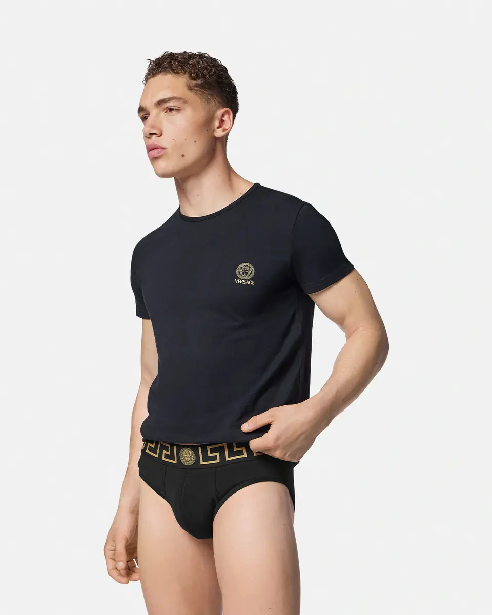 Versace Cotton-Jersey Briefs | Thumbnail 2 Versace Cotton-Jersey Briefs | Thumbnail 2