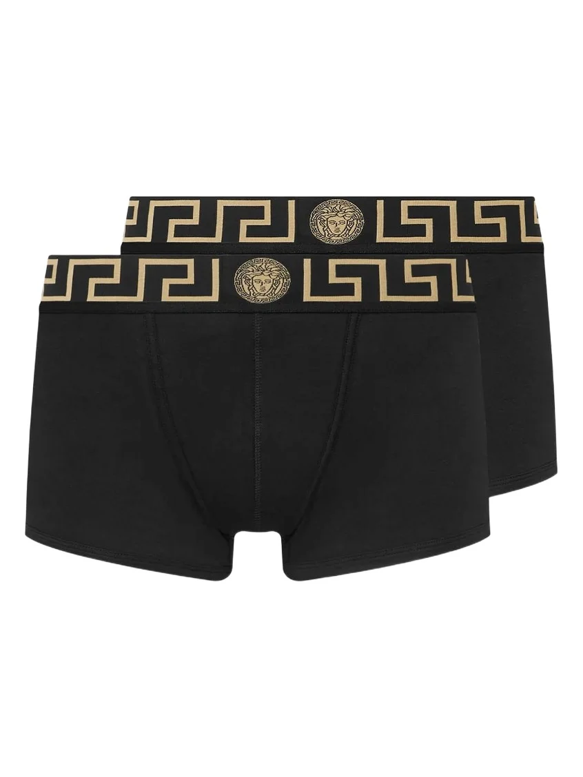 Versace Cotton-Jersey Trunks 2-Pack