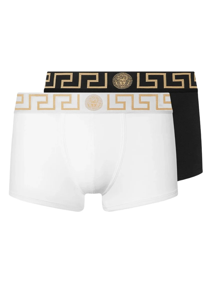 Versace Cotton-Jersey Trunks 2-Pack
