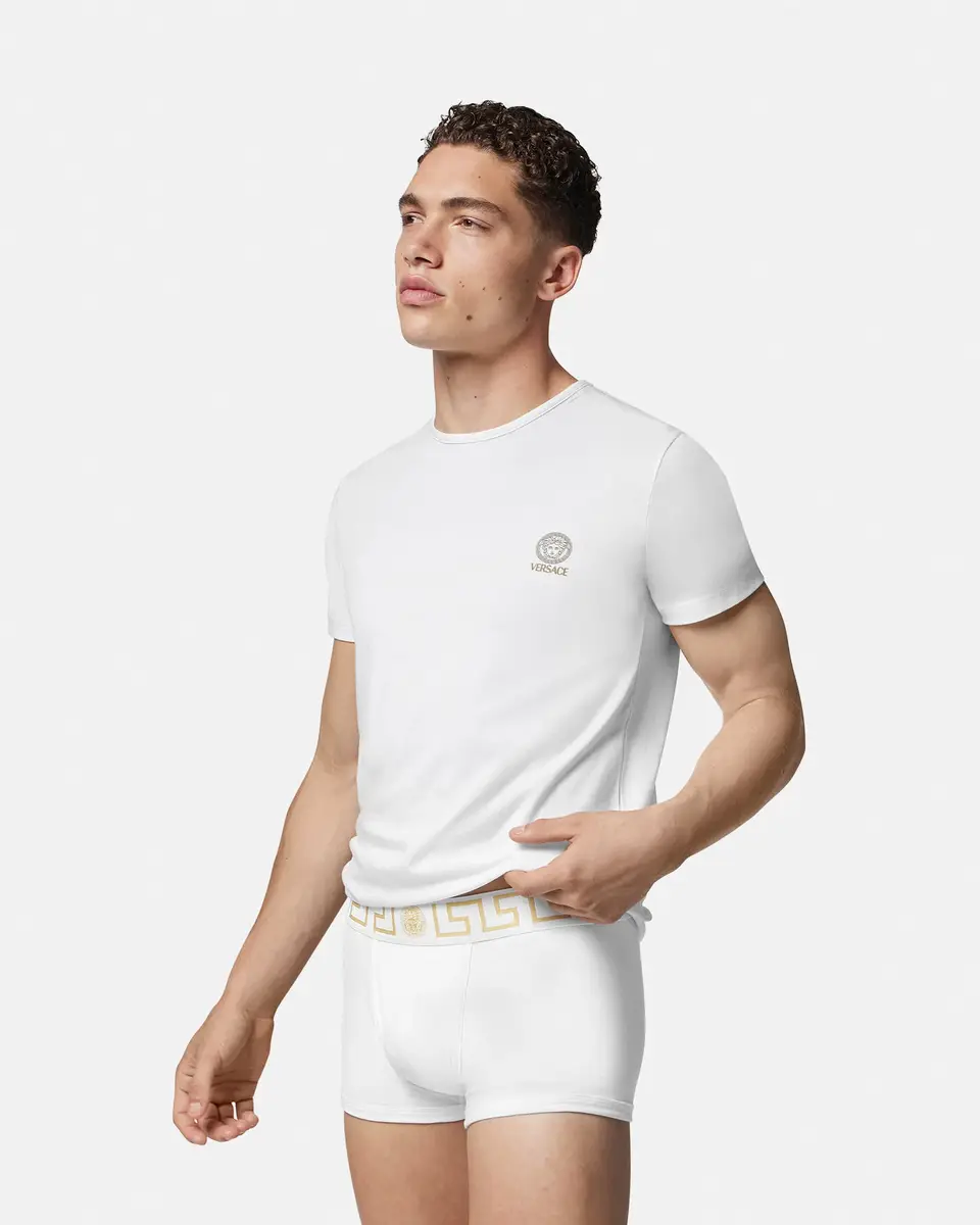 Versace Cotton-Jersey Trunks 3-Pack | Thumbnail 2