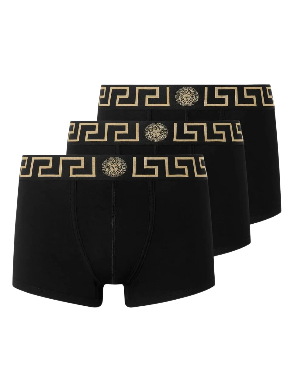 Versace Cotton-Jersey Trunks 3-Pack