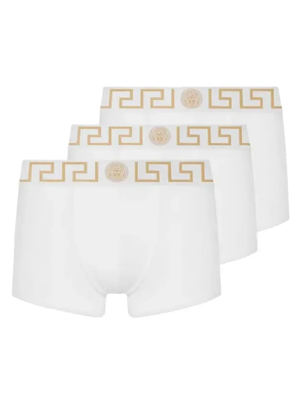 Versace Cotton-Jersey Trunks 3-Pack