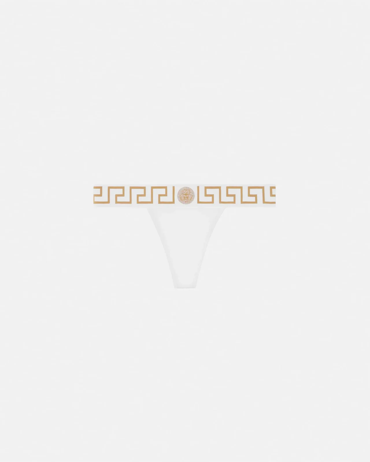 Versace Cotton-Jersey Thong