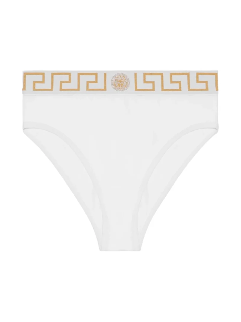 Versace Cotton-Jersey High-Waist Briefs