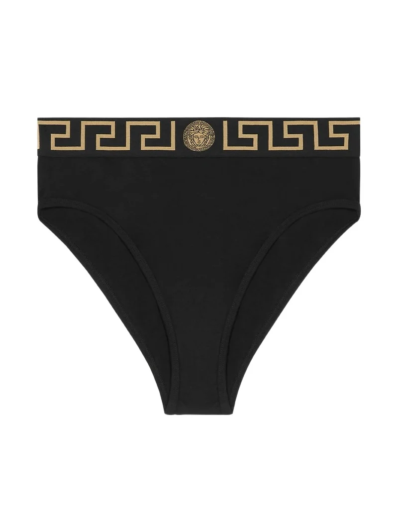 Versace Cotton-Jersey High-Waist Briefs