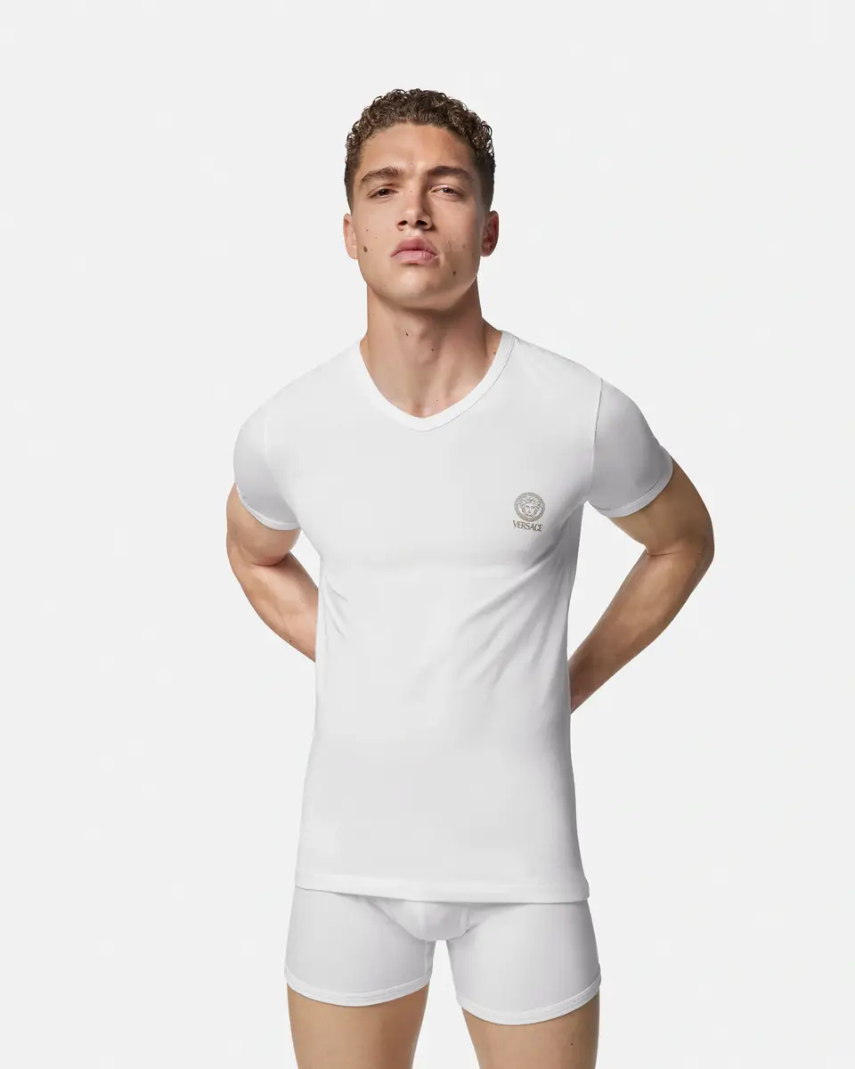 Versace Cotton-Jersey Undershirt | Thumbnail 2