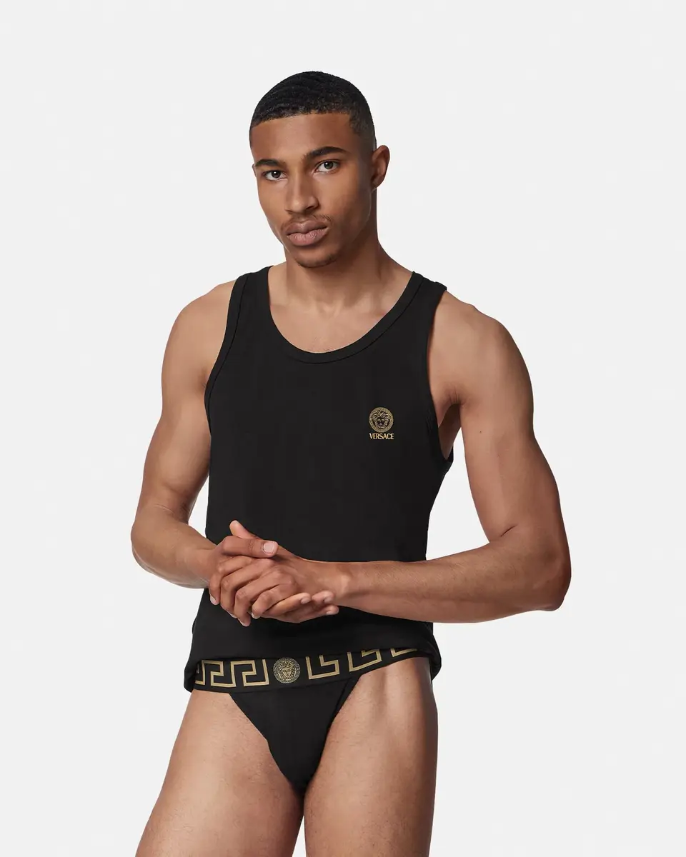 Versace Cotton-Jersey Jockstrap | Thumbnail 2