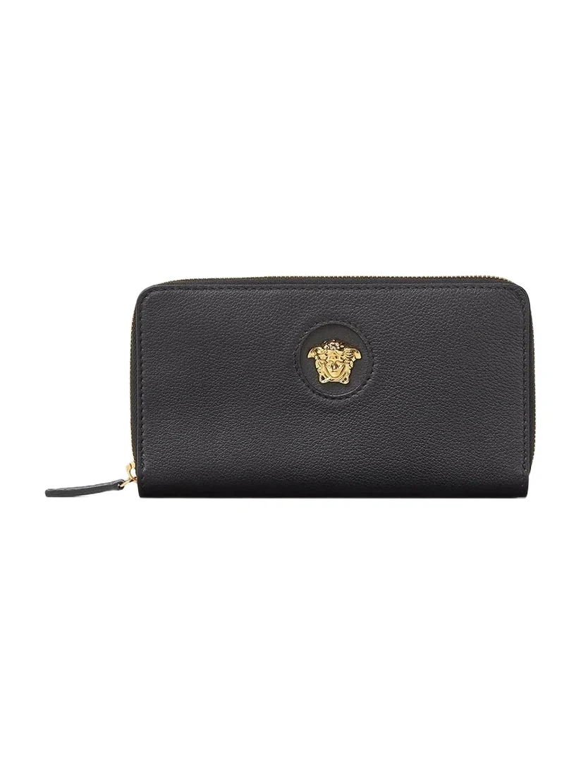 Versace La Medusa Leather Wallet