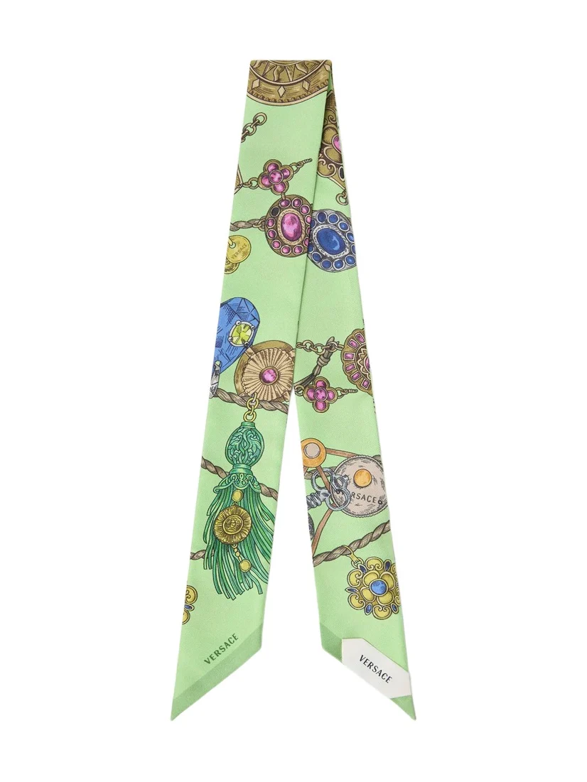 Printed Silk Twill Ribbon Printed Silk Twill Ribbon