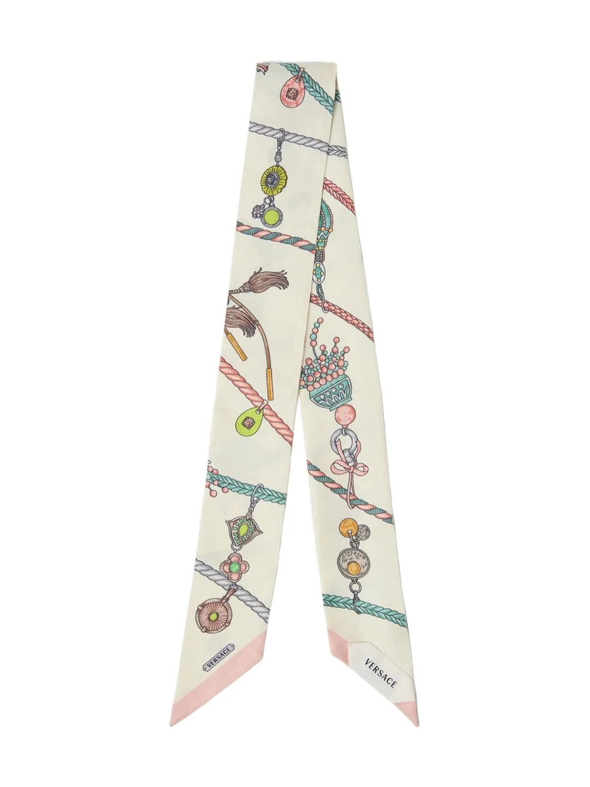 Printed Silk Twill Ribbon Printed Silk Twill Ribbon